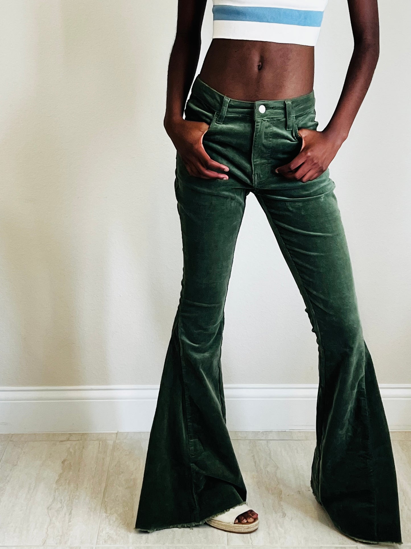 The Gina Green Corduroy Flares
